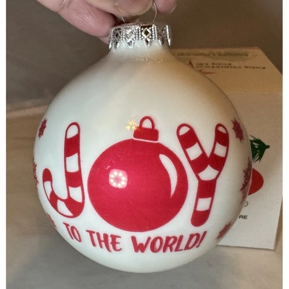 Bronners Christmas Wonderland Joy To The‎ World Ornament